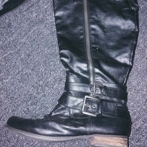 Carlos santana helena wide calf size 10